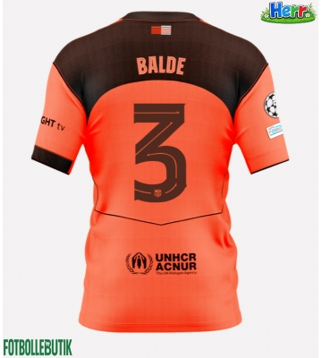 Barcelona Alejandro Balde #3 Tredje Tröja 2025-26 Kortärmad